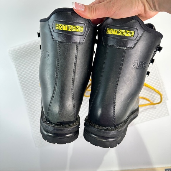 Extreme Leather Vibram Hiking Boots Mens 6.5 Black Gorpcore main image 9